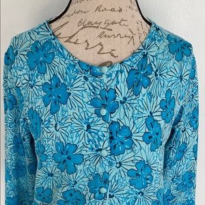 Floral cardigan